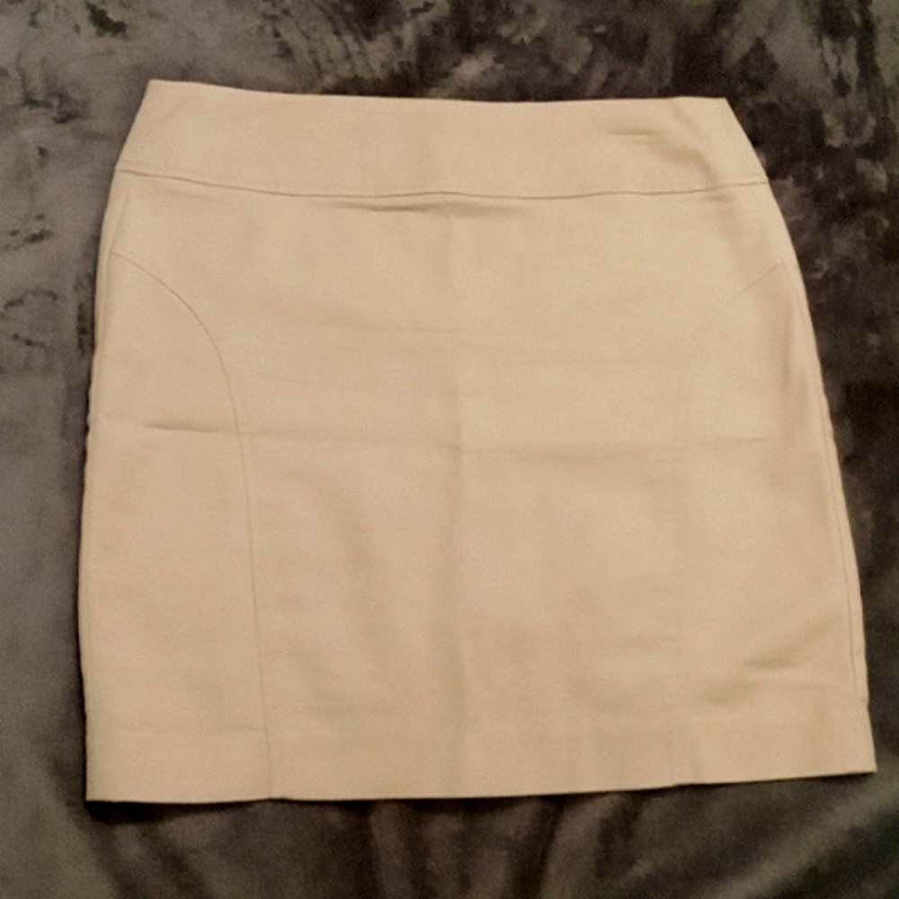 Women's Valerie Bertinelli Khaki Pencil Skirt